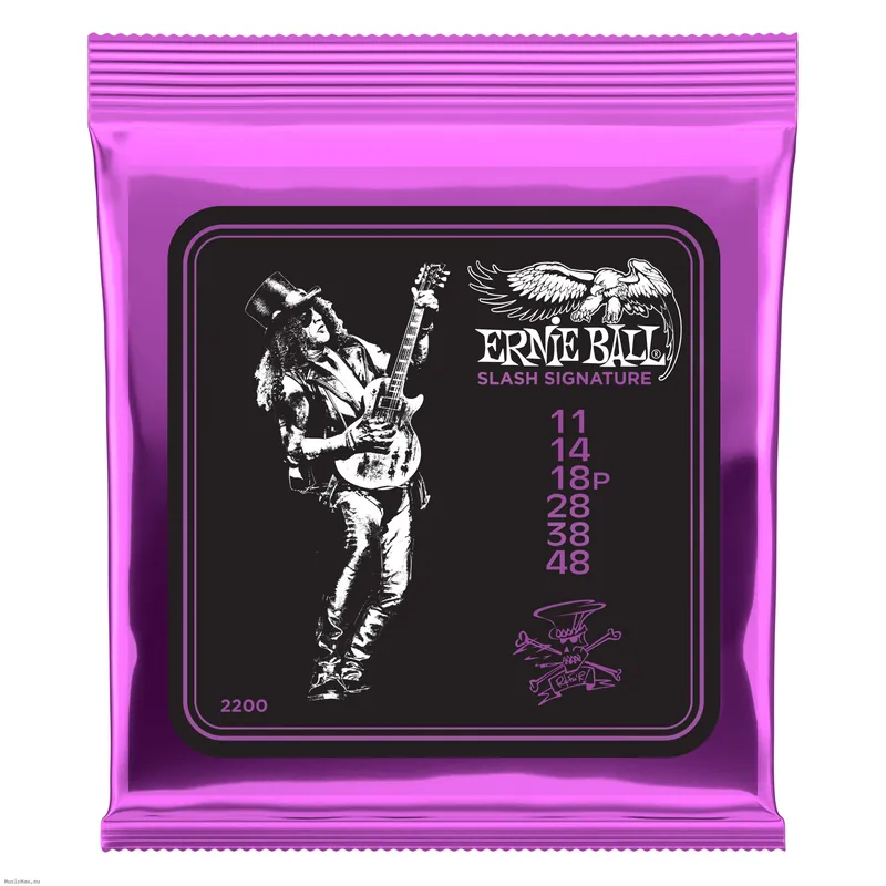 ERNIE BALL 2200 SLASH SIGNATURE 11-48 E-Gitarrensaiten Aktuell