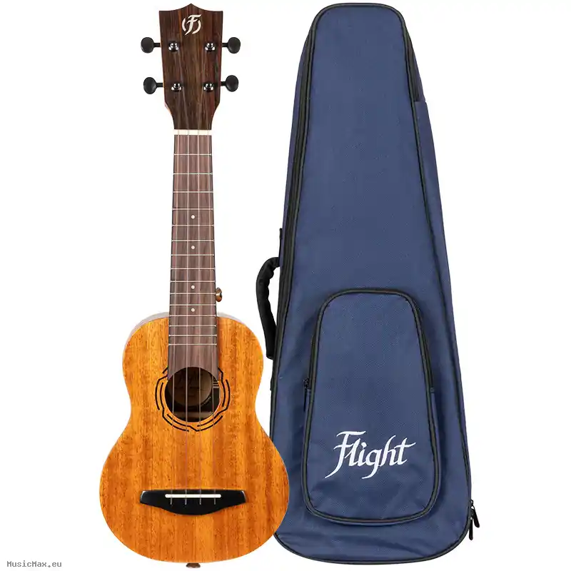 FLIGHT UKULELE NUS500 NA Sopran Ukulele mit Tasche Direktkauf