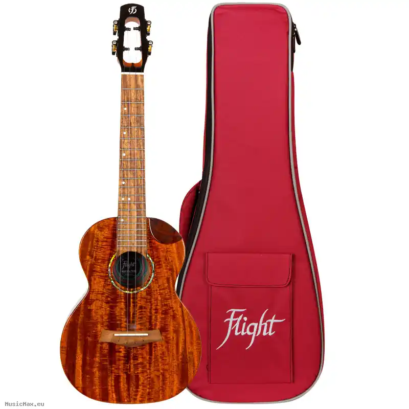 FLIGHT MUSTANG EQ-A Natur Tenor Ukulele Kracherpreis