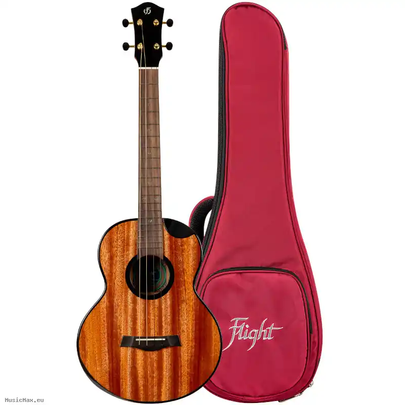 FLIGHT UKULELE NOMAD Bariton Ukulele mit Tasche Geprüft
