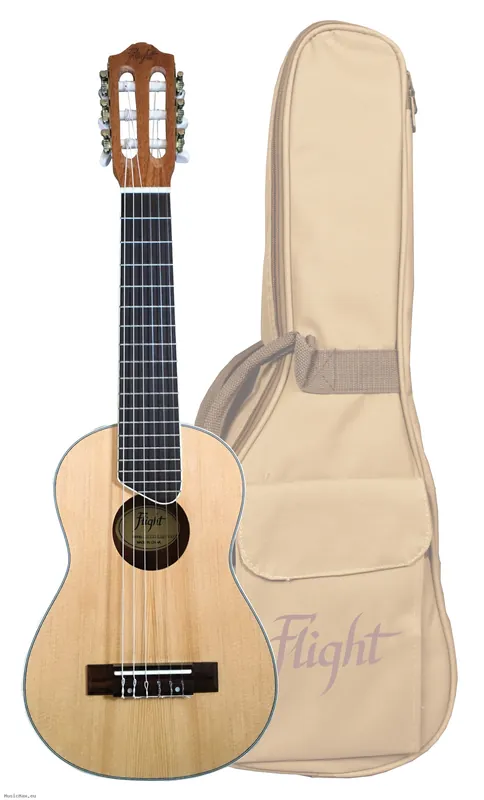 Sichere Zahlung FLIGHT GUT350 SP/SAP Natur Guitalele