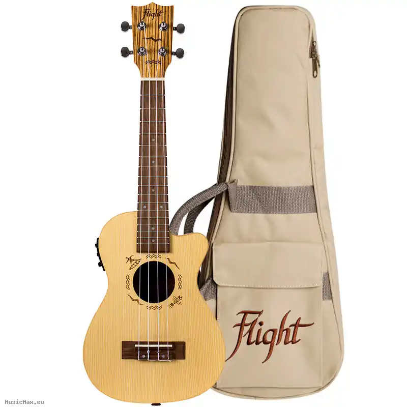 FLIGHT DUC328 CEQ Konzert Ukulele Sale