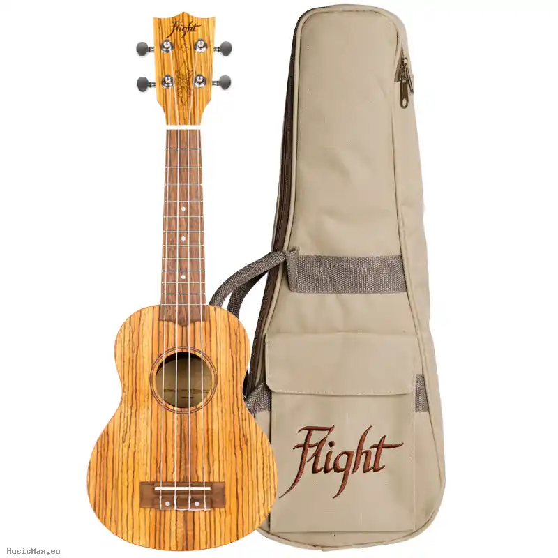 Gratis Versand FLIGHT DUS322 ZEB/ZEB Zebrano Sopran Ukulele
