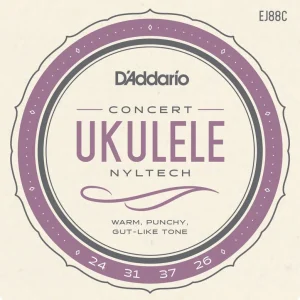 Garantierte Lieferung DADDARIO EJ88C 24-26 Saiten für Konzert-Ukulele