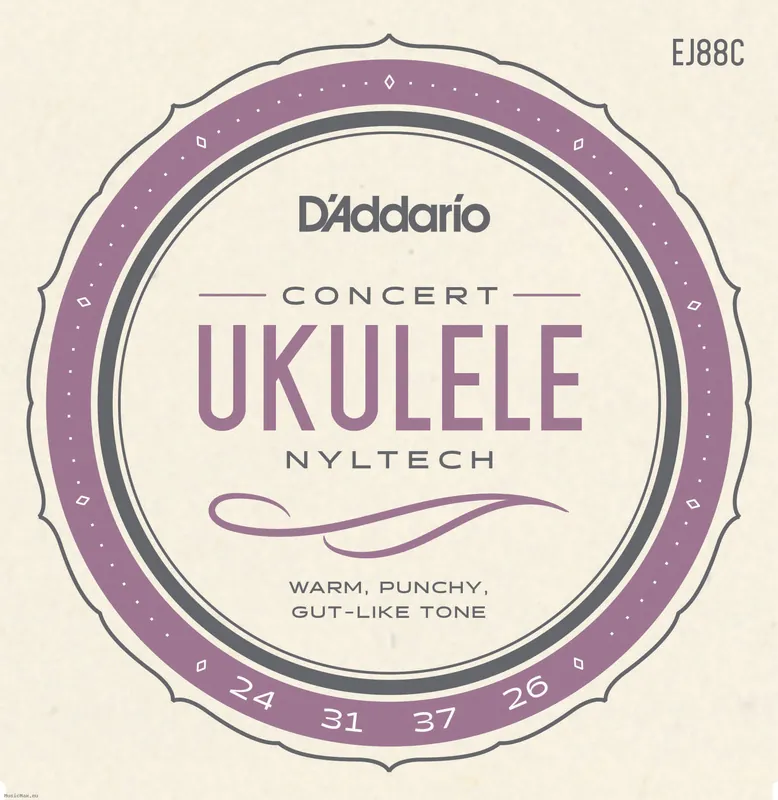 Garantierte Lieferung DADDARIO EJ88C 24-26 Saiten für Konzert-Ukulele