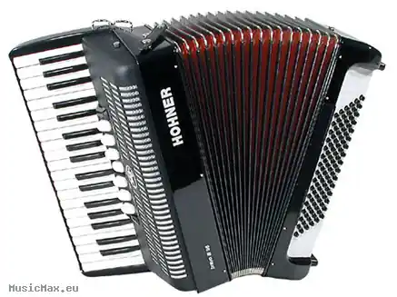 Jetzt Kaufen HOHNER ACCORDIONS BRAVO III 96 SILENT KEY BLK Akkordeon mit Tasche