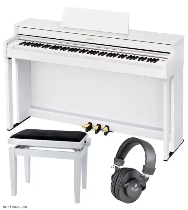 CASIO AP-300WE Celviano White Digital Piano Set Finale Aktion