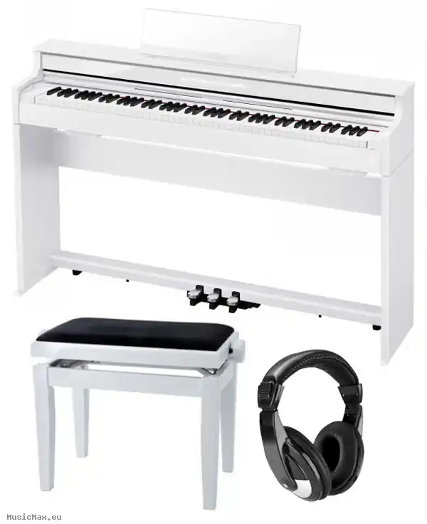 Sichere Zahlung CASIO AP-S450WE NEW CELVIANO White Digital Piano Set