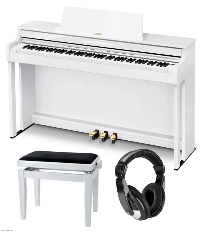 Preiswert CASIO AP-550WE NEW CELVIANO White Digital Piano Set