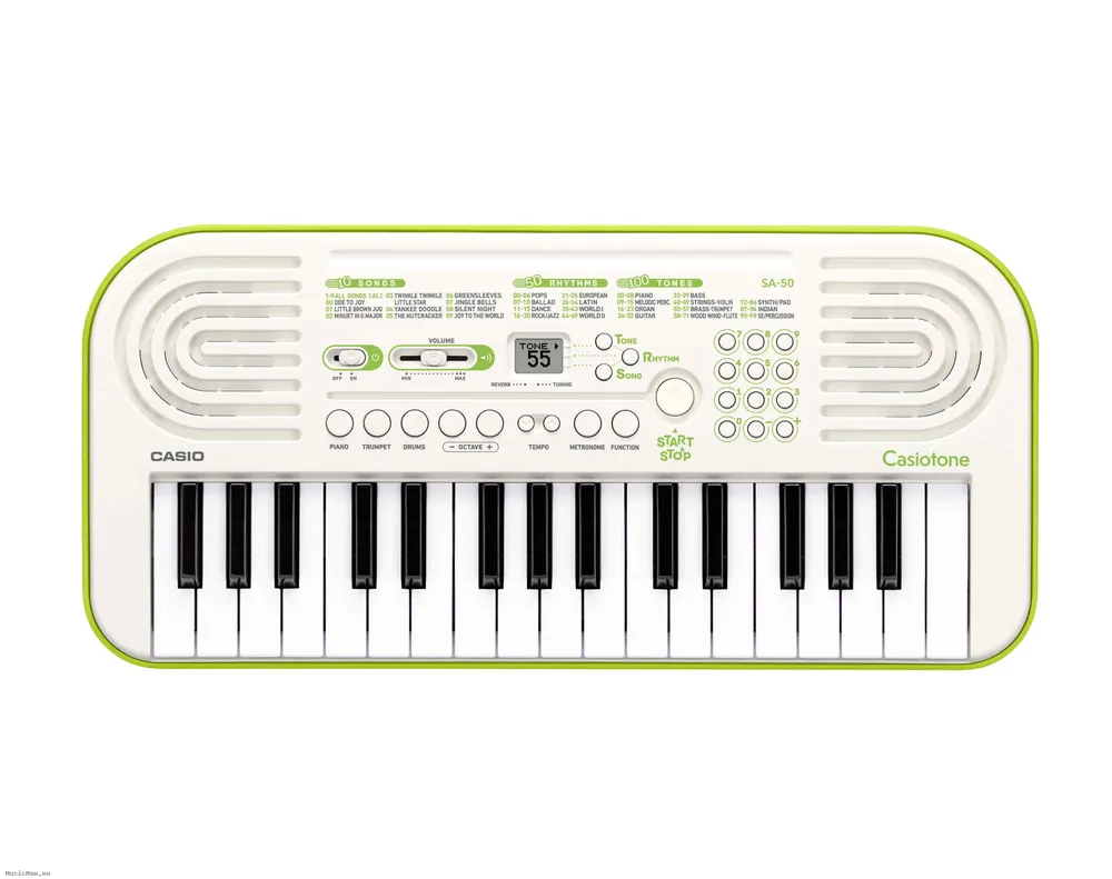 CASIO SA50 White Mini Keyboard Nur Für Kurze Zeit