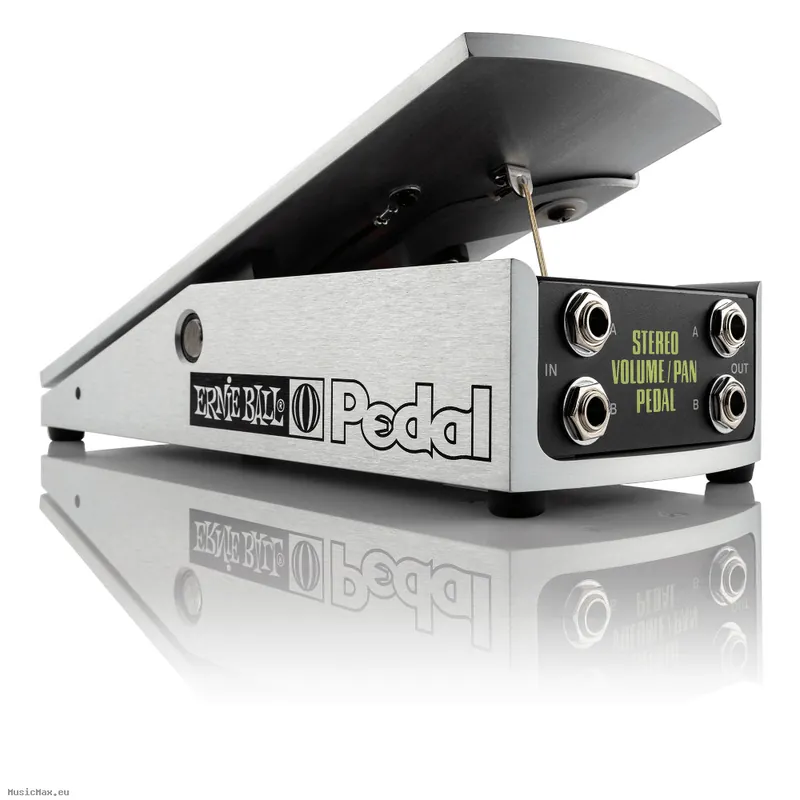Nur Heute ERNIE BALL 6165 STEREO Volume/Pan 500K Silver Volume Pedal