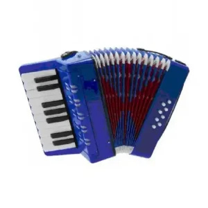 Neue Kollektion GOLDENCUP JP1708 17 MONOPHONIC 8 BASS Blue Kinderakkordeon