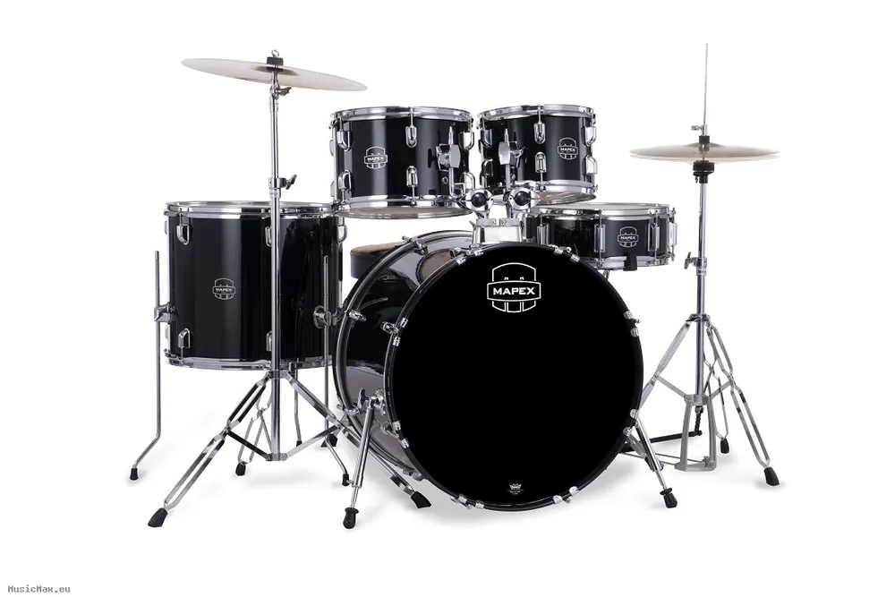 MAPEX CM5294FTCDK Comet Blk Akustisches Schlagzeug mit Becken Online Kaufen