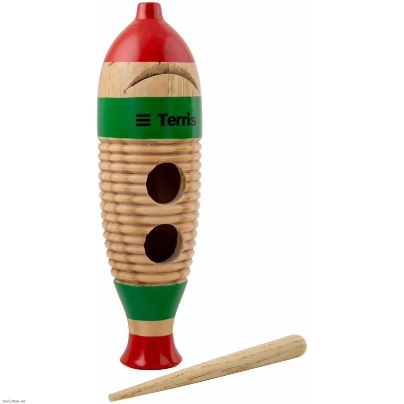 TERRIS GIR-F18G Wood Guiro Neue Ware