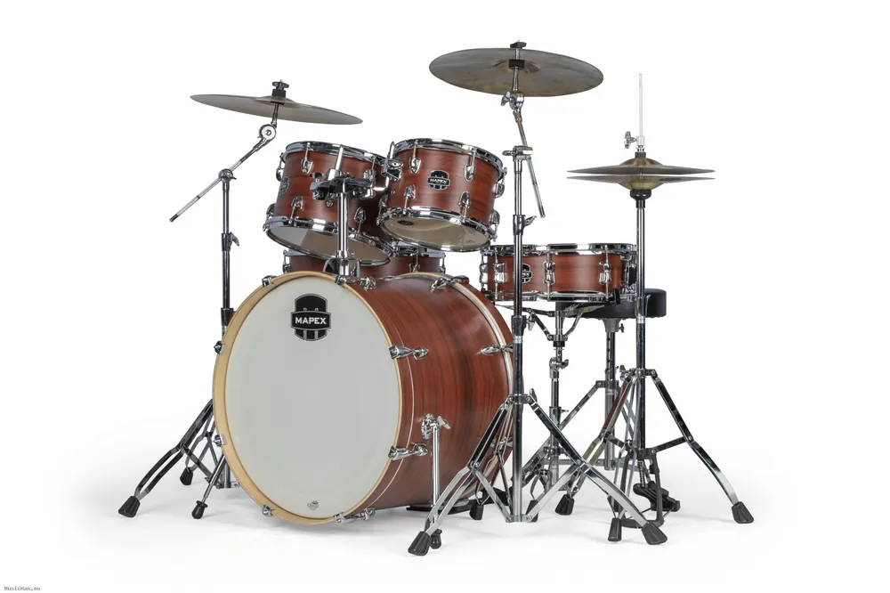Nur Für Kurze Zeit MAPEX VENUS LTVE5295FTCR Rosewood Akustisches Schlagzeug mit Becken