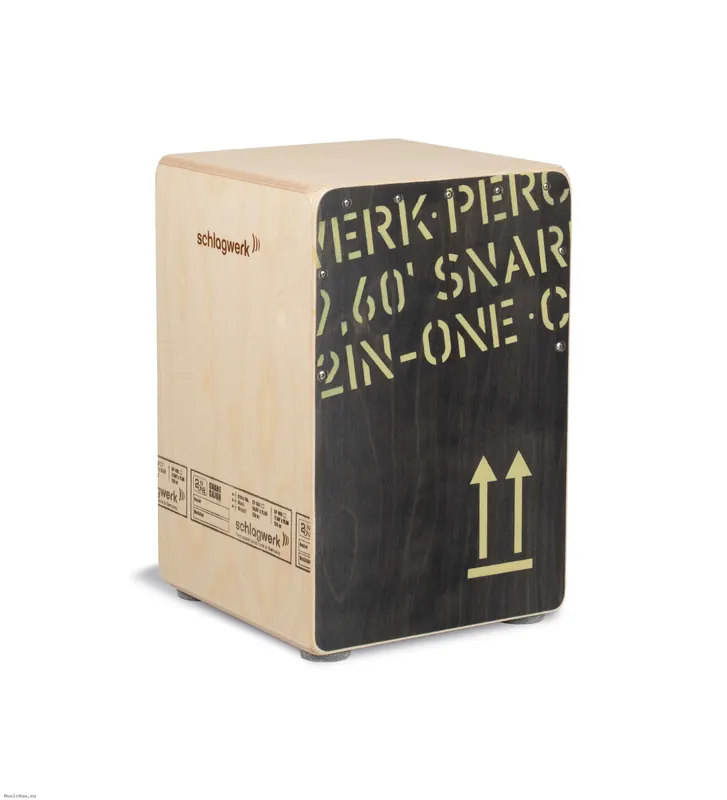 SCHLAGWERK CPS2ONE 2INONE BLACK FLAME Cajon Nur Heute