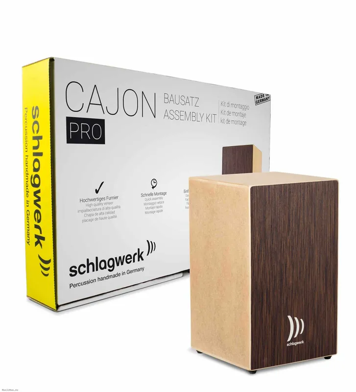 SCHLAGWERK CBA30SW Assembly Kit PRO WENGE kit Cajon Neuheit