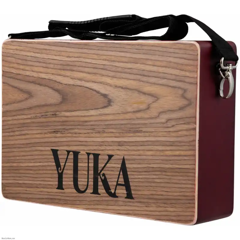 Günstig YUKA LT-CAJ1-RWRD Red Walnut Laptop Cajon