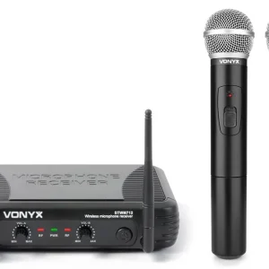 Beliebt VONYX STWM712 Set (2) Handheld Funksystem