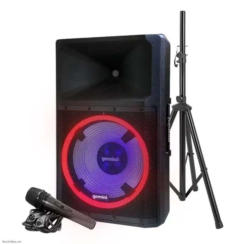 GEMINI GSP-L2200PK Bluetooth Party Aktives Lautsprecher Markenprodukt