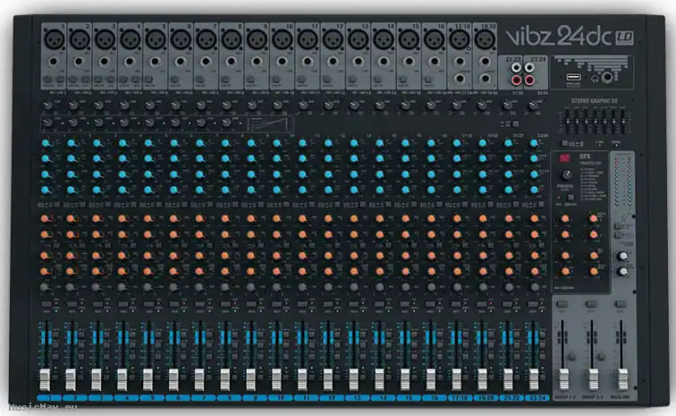 Letzte Chance LD SYSTEMS VIBZ 24 DC Mixer mit Effekten