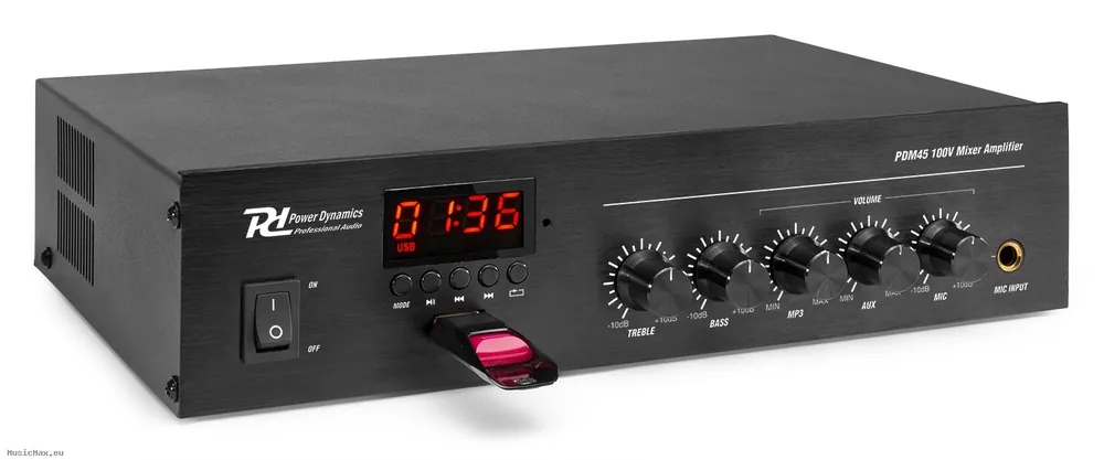 Versand Am Gleichen Tag POWER DYNAMICS PDM45 Endstufe