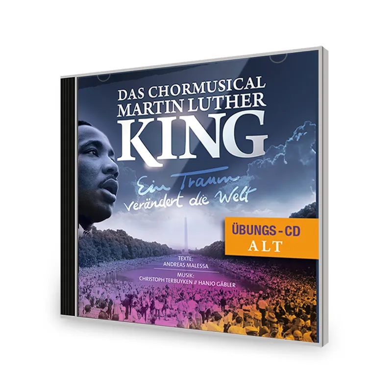 Chormusical Martin Luther King Übungs-CD Alt Aktuell