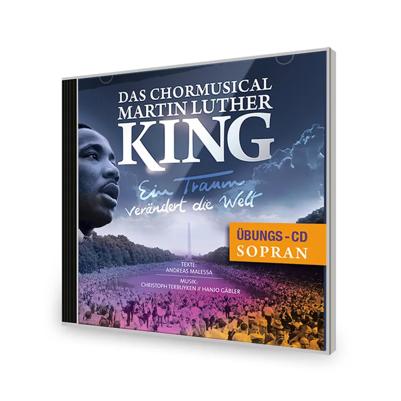 Top-Preis Chormusical Martin Luther King Übungs-CD Sopran