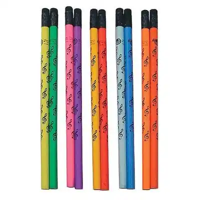 Heißes Angebot Bleistift Violinschlüssel schwarz mit Radiergummi