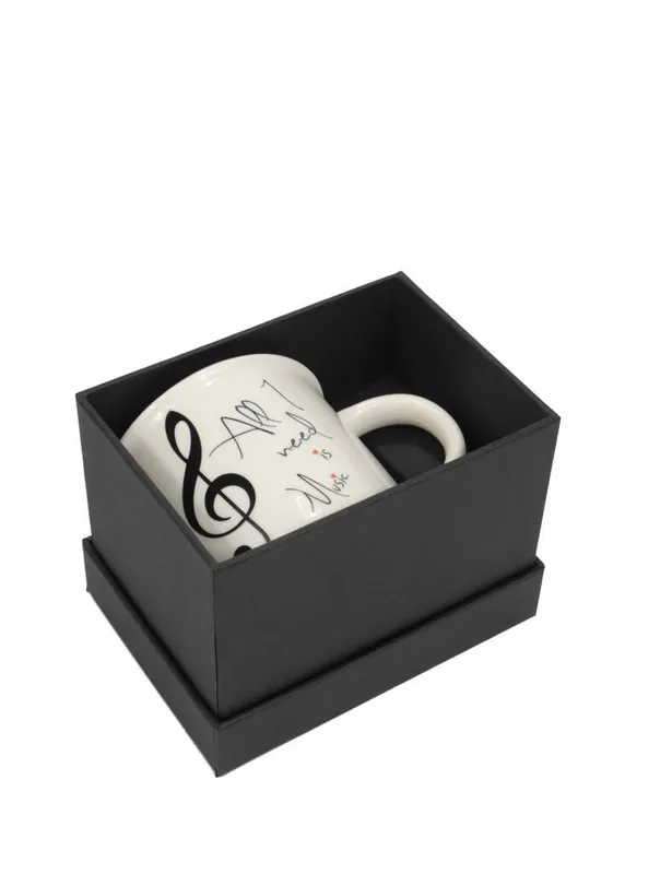 Preisreduziert Tasse All I need is Music mit Geschenkbox