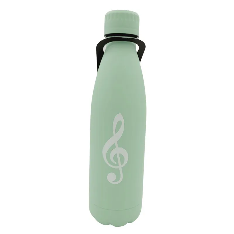 Abverkauf Thermosflasche mit Violinschlüßel mintgrün