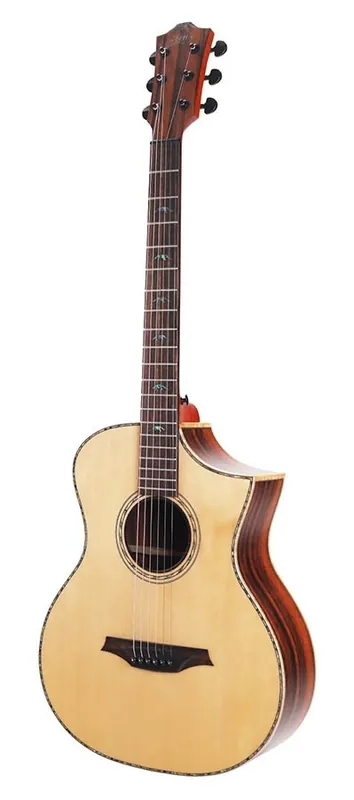 Bromo BAR5CE Rocky Mountain Series Hillside Conc.Steel String Gitarre Echt
