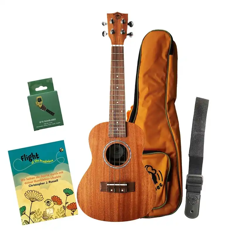 Garantierte Lieferung Bumblebee BUC30 Ukulele Concert Set