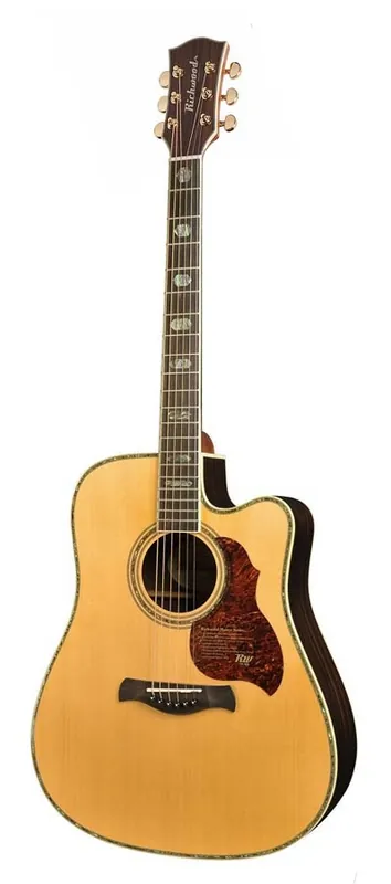 Richwood D-70-CEVA Dreadnought Westerngitarre Master Serie Preis Gesenkt