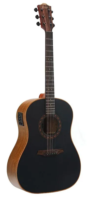 Bromo BAT9ME/BK Tahoma Series Dreadnought Gitarre Markenprodukt