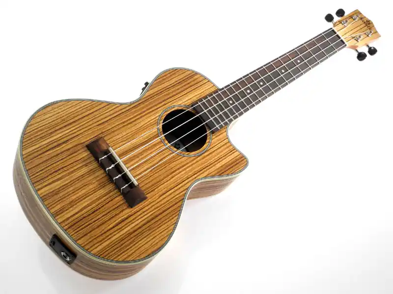 koki'o Zebrano Tenor Ukulele Elektrisch U-LZWLZW-CE-T Top-Preis