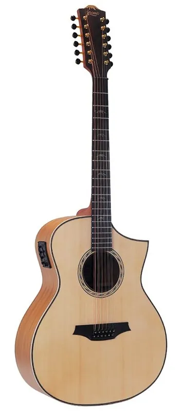 Highlight Bromo BAT4CE12 Tahoma Series 12-string Hillside Auditorium Gitarre