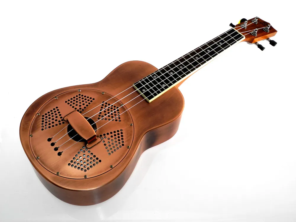 koki'o Resonator Champagner Concert U-BRASS-CH-C Angebot