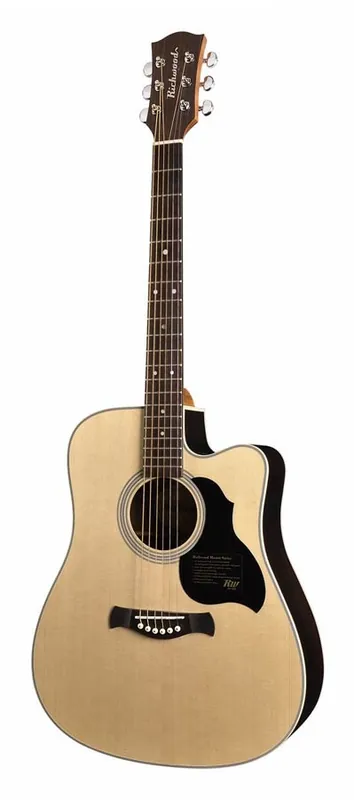 Top-Angebot Richwood D-60-CE Dreadnought Westerngitarre Master Serie