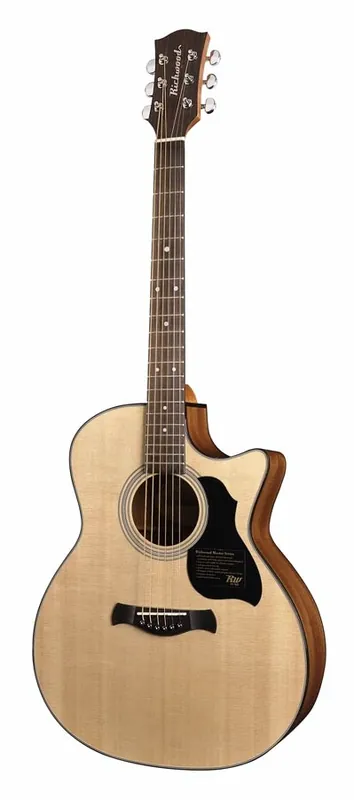 Expressversand Richwood G-40-CE Akustikgitarre Grand Auditorium