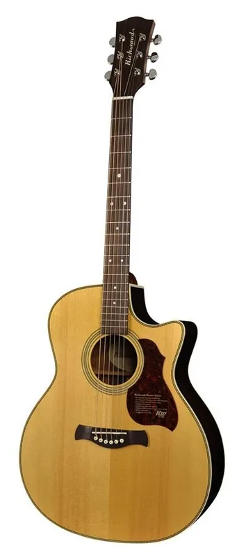 Bestpreis Richwood G-65-CEVA Grand Auditorium Westerngitarre Master Serie