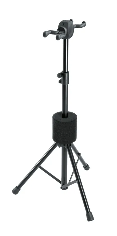 K&M 17620 Double Gitarrenstaender schwarz Bestpreis