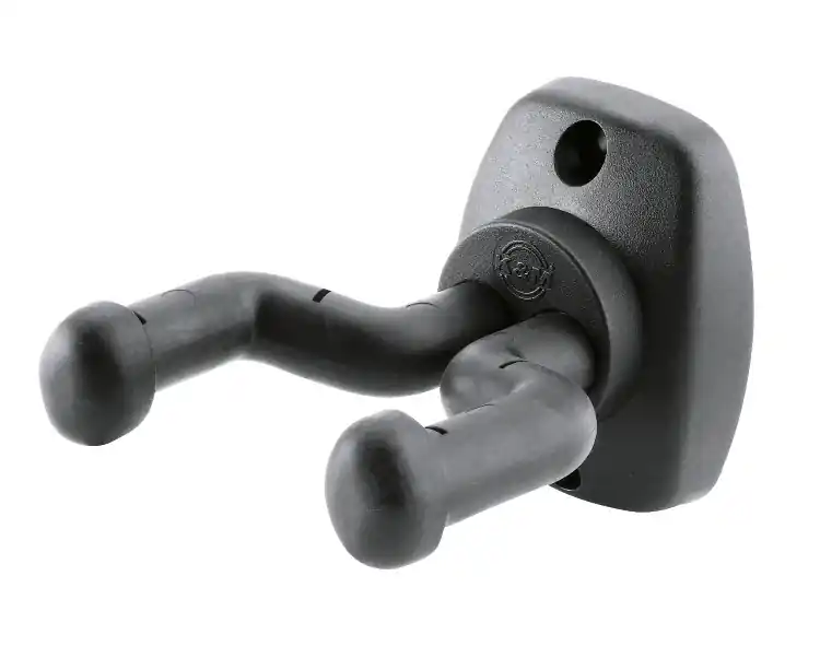 K&M 16250 Gitarren-Wandhalter schwarz Preisreduziert
