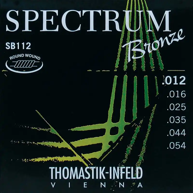 Neue Kollektion Thomastik SB112 Spectrum Saitensatz Akustikgitarre Bronze Roundwound
