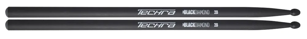 Direktkauf Techra Black Diamond 2B Drumsticks 1 Paar