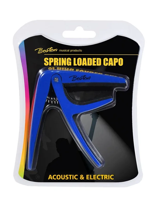 Neue Kollektion Boston BC-85-BU Capo Westren E-Gitarre