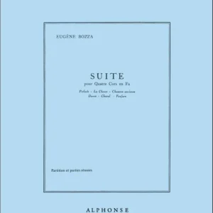 Bozza Suite für Horn Quartett in F AL20931 Finale Aktion