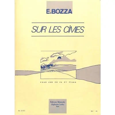 Markenware Bozza Sur les Cimes Horn Klavier AL22811
