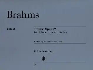 Bestpreis Brahms Walzer op. 39 Klavier 4MS HN67