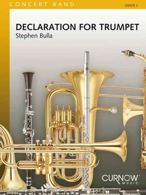 Top-Angebot Bulla Declaration for Trumpet Concert Band CMP0322-99-010